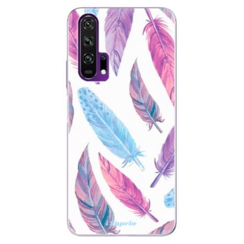 Odolné silikónové puzdro iSaprio - Feather Pattern 10 - Honor 20 Pro