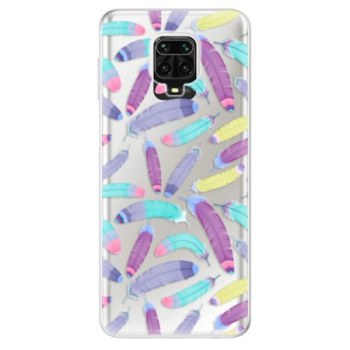 Odolné silikónové puzdro iSaprio - Feather Pattern 01 - Xiaomi Redmi Note 9 Pro / Note 9S