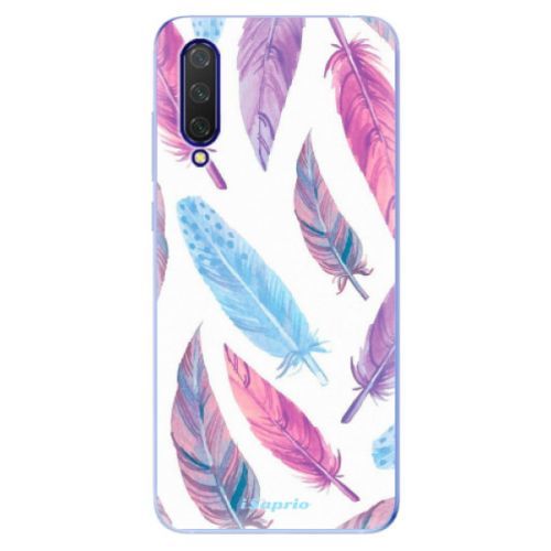 Odolné silikónové puzdro iSaprio - Feather Pattern 10 - Xiaomi Mi 9 Lite