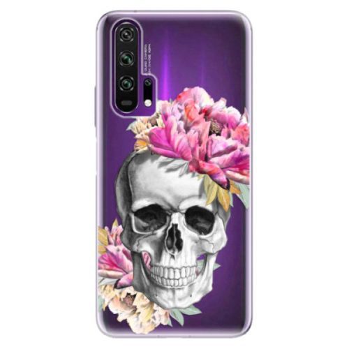 Odolné silikónové puzdro iSaprio - Pretty Skull - Honor 20 Pro