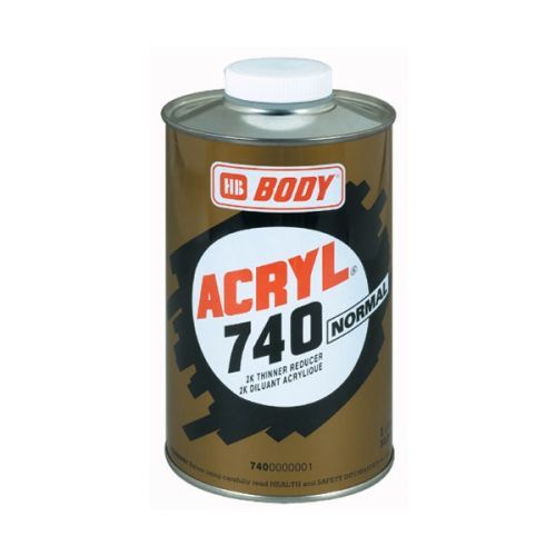 HB BODY Body 740 - normálne akrylátové redidlo - 1 L