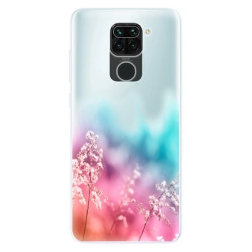 Odolné silikónové puzdro iSaprio - Rainbow Grass - Xiaomi Redmi Note 9