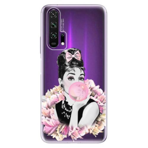 Odolné silikónové puzdro iSaprio - Pink Bubble - Honor 20 Pro