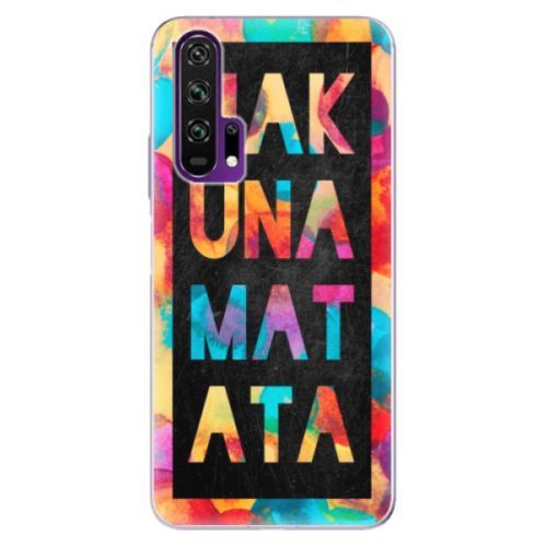 Odolné silikónové puzdro iSaprio - Hakuna Matata 01 - Honor 20 Pro