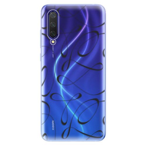 Odolné silikónové puzdro iSaprio - Fancy - black - Xiaomi Mi 9 Lite