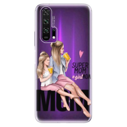 Odolné silikónové puzdro iSaprio - Milk Shake - Blond - Honor 20 Pro
