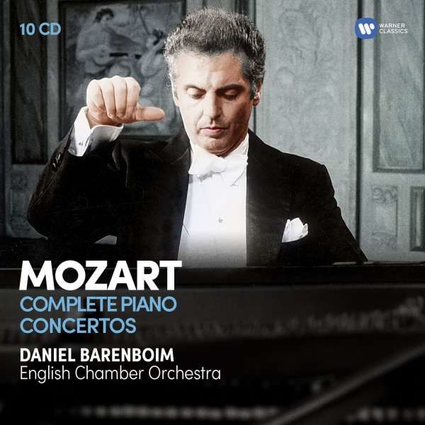 CD BARENBOIM, DANIEL - MOZART: THE COMPLETE PIANO CONCERTOS
