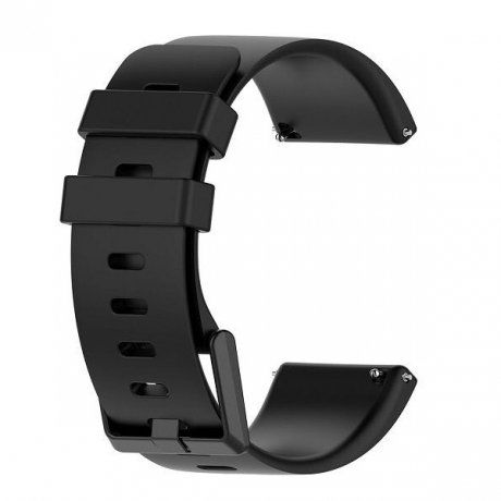 Fitbit Versa / Versa 2 Silicone remienok, Black
