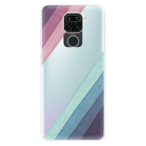 Odolné silikónové puzdro iSaprio - Glitter Stripes 01 - Xiaomi Redmi Note 9