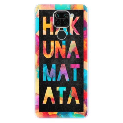 Odolné silikónové puzdro iSaprio - Hakuna Matata 01 - Xiaomi Redmi Note 9