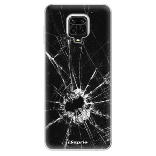 Odolné silikónové puzdro iSaprio - Broken Glass 10 - Xiaomi Redmi Note 9 Pro / Note 9S