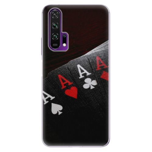 Odolné silikónové puzdro iSaprio - Poker - Honor 20 Pro