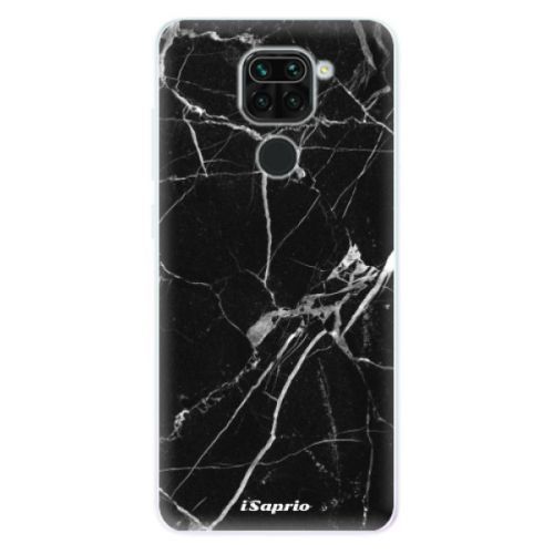 Odolné silikónové puzdro iSaprio - Black Marble 18 - Xiaomi Redmi Note 9