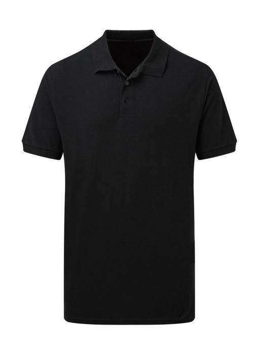 Polokošeľa SG Cotton Polo - čierna, M