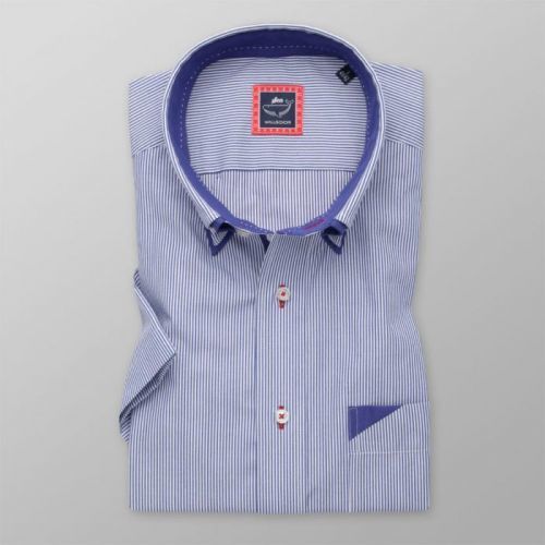 Pánska košeľa Slim Fit s jemným pruhovaným vzorom 11886