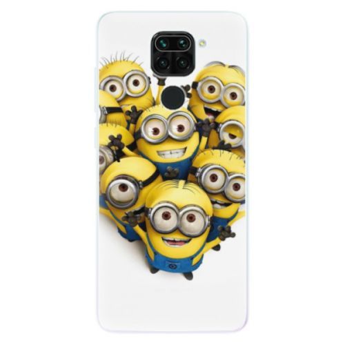 Odolné silikónové puzdro iSaprio - Mimons 01 - Xiaomi Redmi Note 9