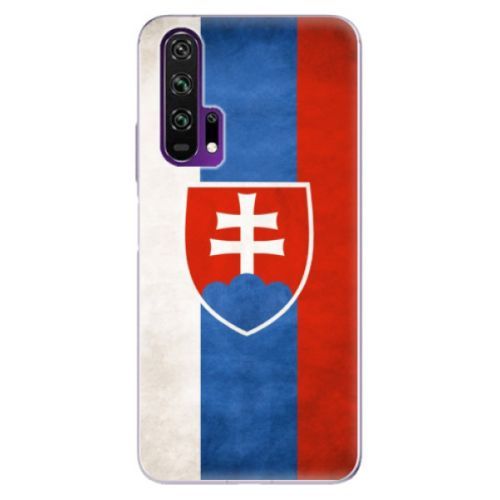 Odolné silikónové puzdro iSaprio - Slovakia Flag - Honor 20 Pro