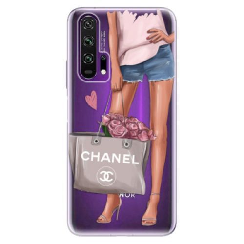 Odolné silikónové puzdro iSaprio - Fashion Bag - Honor 20 Pro