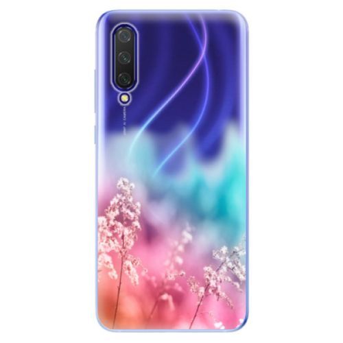 Odolné silikónové puzdro iSaprio - Rainbow Grass - Xiaomi Mi 9 Lite