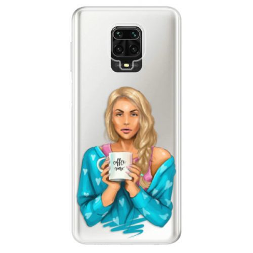 Odolné silikónové puzdro iSaprio - Coffe Now - Blond - Xiaomi Redmi Note 9 Pro / Note 9S