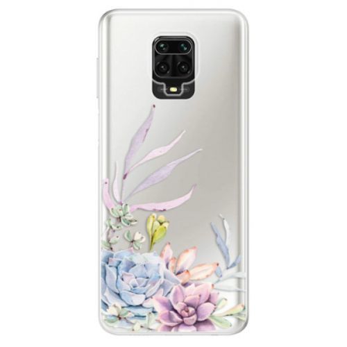 Odolné silikónové puzdro iSaprio - Succulent 01 - Xiaomi Redmi Note 9 Pro / Note 9S