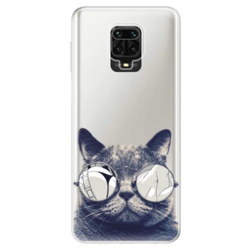 Odolné silikónové puzdro iSaprio - Crazy Cat 01 - Xiaomi Redmi Note 9 Pro / Note 9S