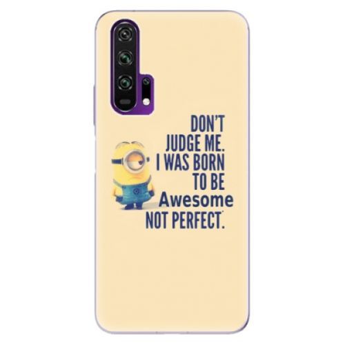 Odolné silikónové puzdro iSaprio - Be Awesome - Honor 20 Pro