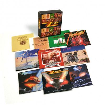 CD ZZ TOP - THE COMPLETE STUDIO ALBUMS 70-90