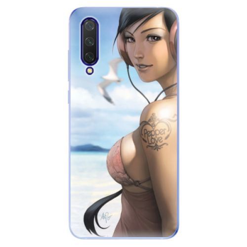 Odolné silikónové puzdro iSaprio - Girl 02 - Xiaomi Mi 9 Lite