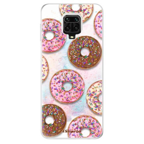 Odolné silikónové puzdro iSaprio - Donuts 11 - Xiaomi Redmi Note 9 Pro / Note 9S