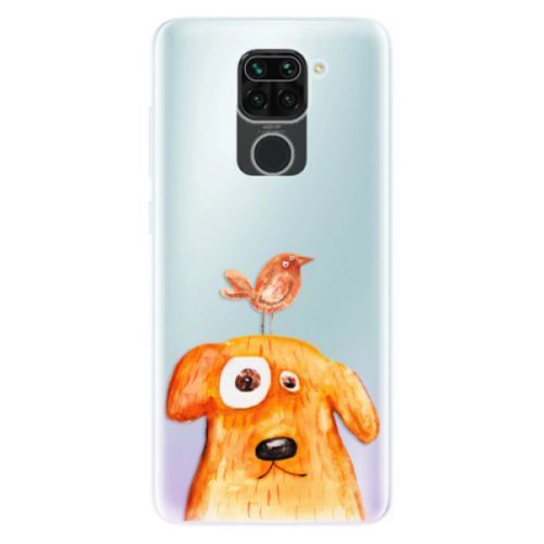 Odolné silikónové puzdro iSaprio - Dog And Bird - Xiaomi Redmi Note 9