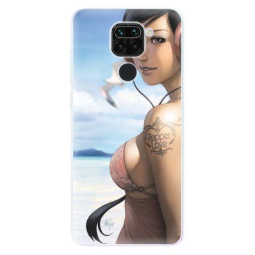 Odolné silikónové puzdro iSaprio - Girl 02 - Xiaomi Redmi Note 9