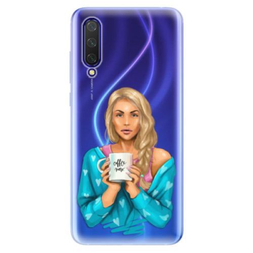 Odolné silikónové puzdro iSaprio - Coffe Now - Blond - Xiaomi Mi 9 Lite