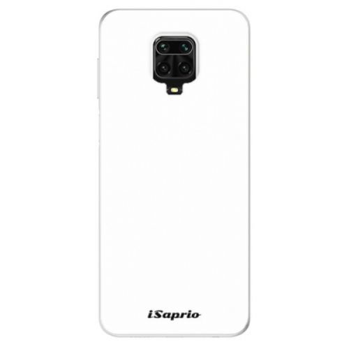 Odolné silikónové puzdro iSaprio - 4Pure - bílý - Xiaomi Redmi Note 9 Pro / Note 9S