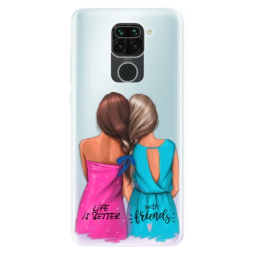 Odolné silikónové puzdro iSaprio - Best Friends - Xiaomi Redmi Note 9