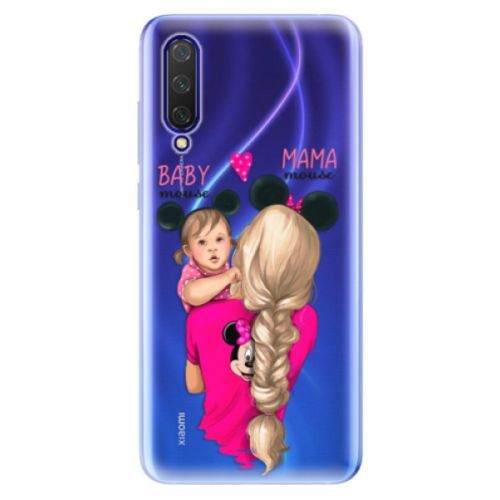 Odolné silikónové puzdro iSaprio - Mama Mouse Blond and Girl - Xiaomi Mi 9 Lite