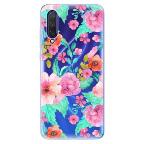 Odolné silikónové puzdro iSaprio - Flower Pattern 01 - Xiaomi Mi 9 Lite