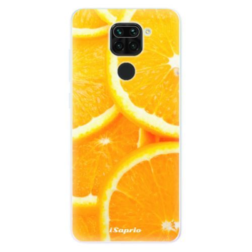 Odolné silikónové puzdro iSaprio - Orange 10 - Xiaomi Redmi Note 9