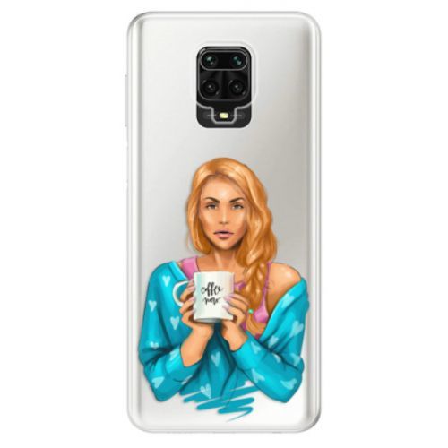 Odolné silikónové puzdro iSaprio - Coffe Now - Redhead - Xiaomi Redmi Note 9 Pro / Note 9S
