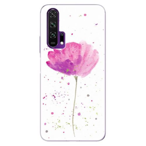 Odolné silikónové puzdro iSaprio - Poppies - Honor 20 Pro