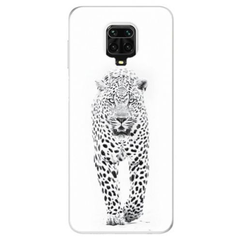 Odolné silikónové puzdro iSaprio - White Jaguar - Xiaomi Redmi Note 9 Pro / Note 9S