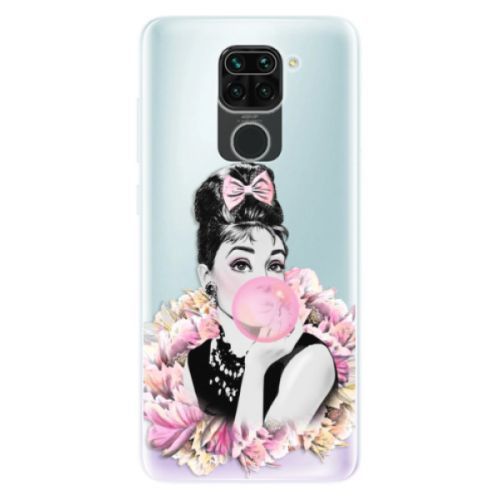 Odolné silikónové puzdro iSaprio - Pink Bubble - Xiaomi Redmi Note 9