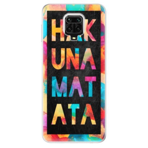 Odolné silikónové puzdro iSaprio - Hakuna Matata 01 - Xiaomi Redmi Note 9 Pro / Note 9S