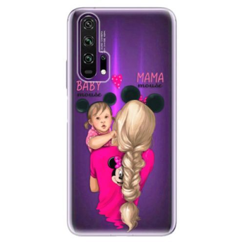Odolné silikónové puzdro iSaprio - Mama Mouse Blond and Girl - Honor 20 Pro