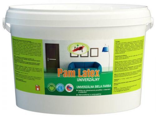 PAM Latex univerzálny Biela,7kg