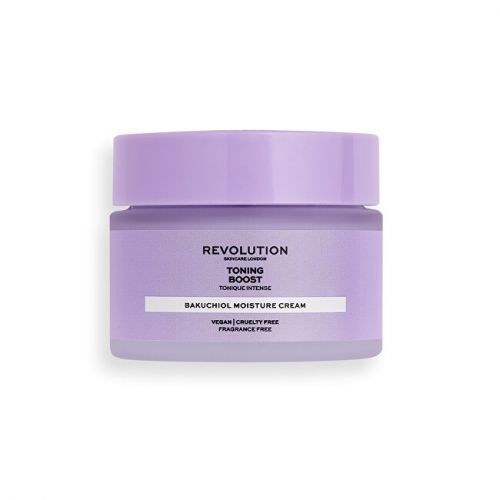 Revolution Hydratačný krém Revolution Skincare (Toning Boost with Bakuchiol) 50 ml