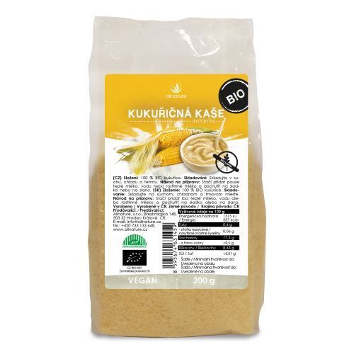Allnature Allnature Kukuričná kaša instantná BIO 200 g