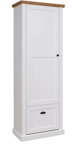 Skriňa Galia 06 biela/dub Natura