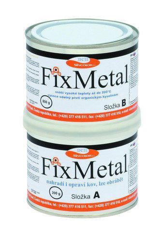 SINCOLOR FixMetal tekutý kov Čierna,0,2kg