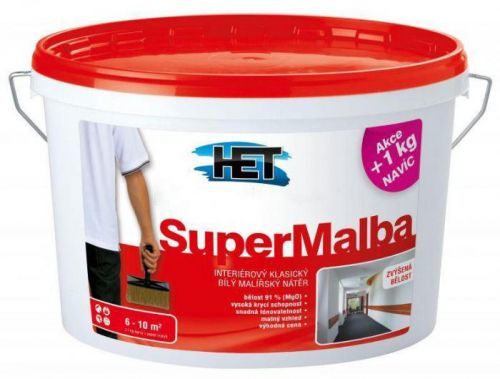 HET SuperMalba nová biela,40kg